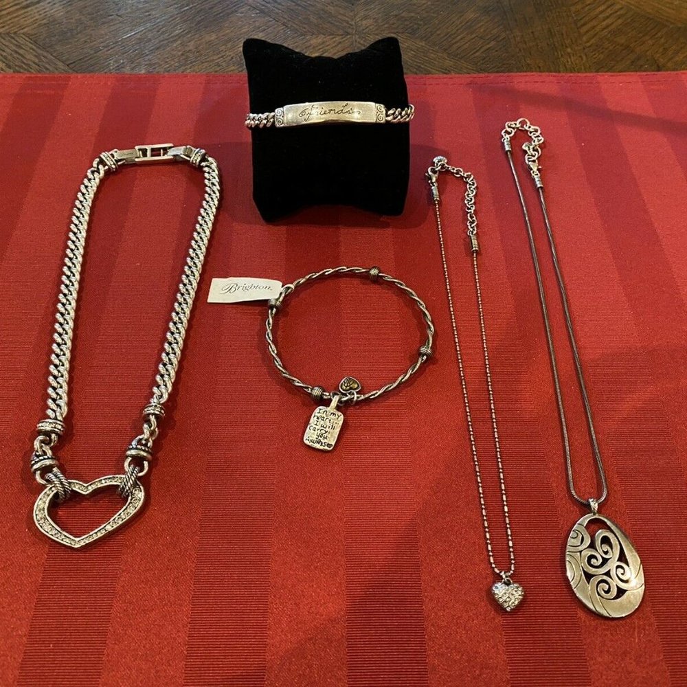 BRIGHTON Bundle (3) Necklaces (2) Bracelets